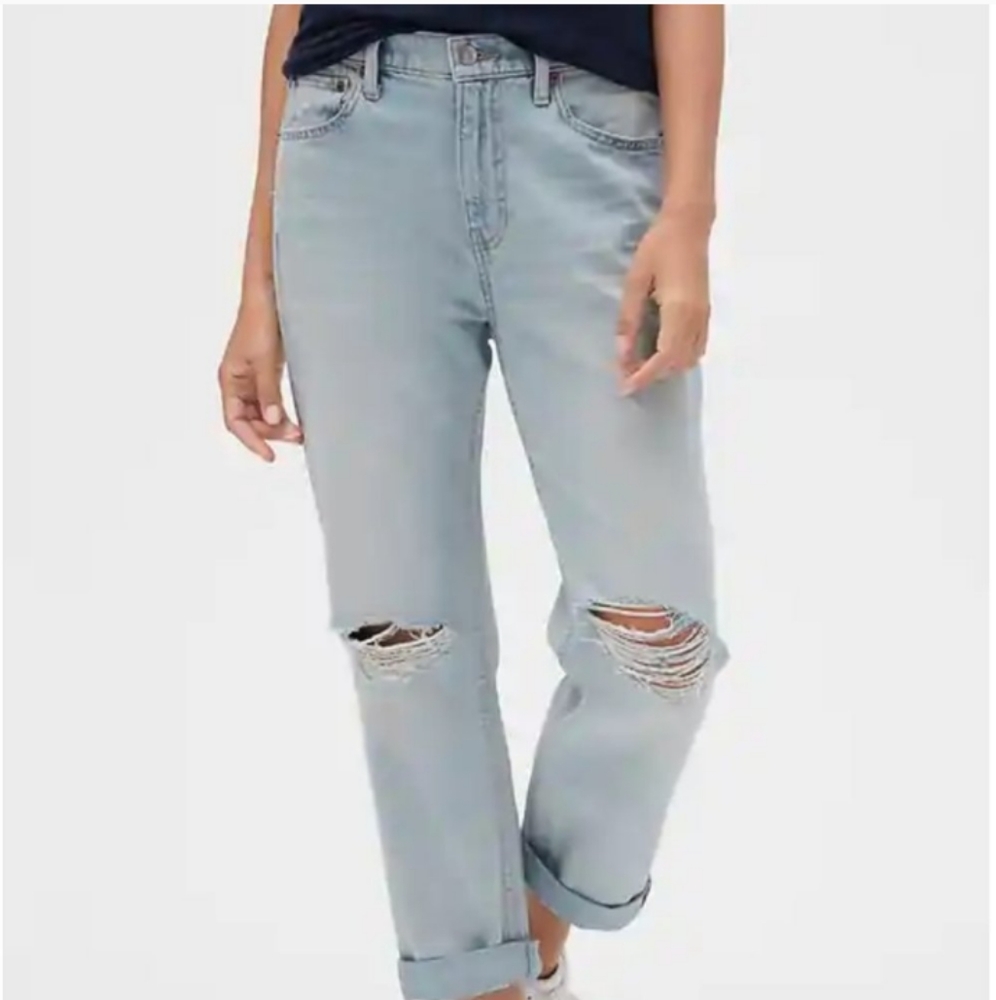 Gap 1969 Best Girlfriend destroyed jeans 27r 4